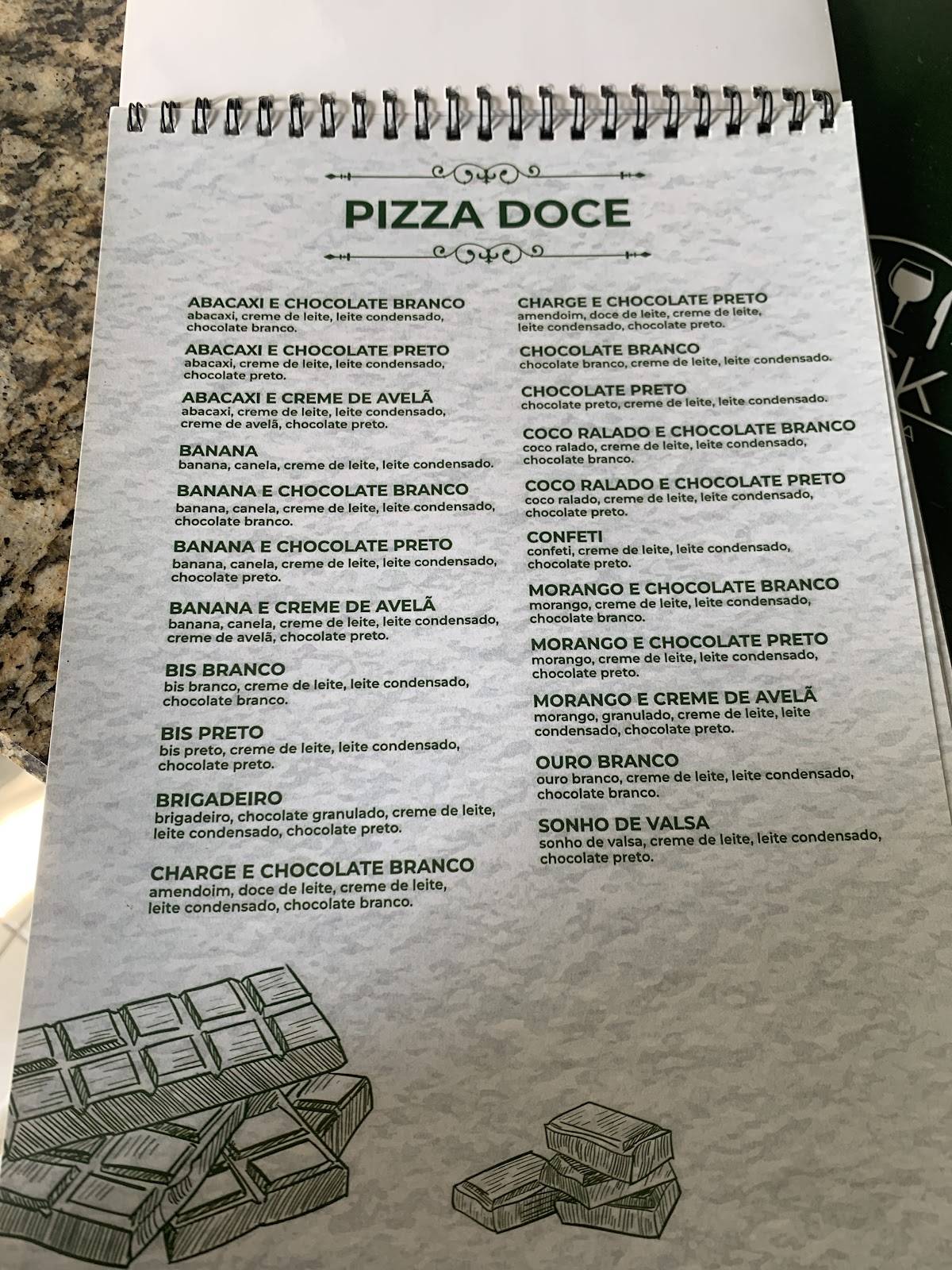 Deck Pizza меню