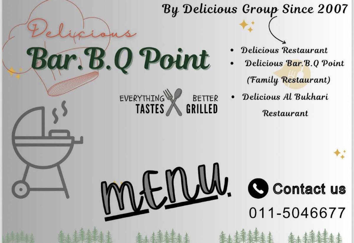 Delicious Bar.B.Q Point меню