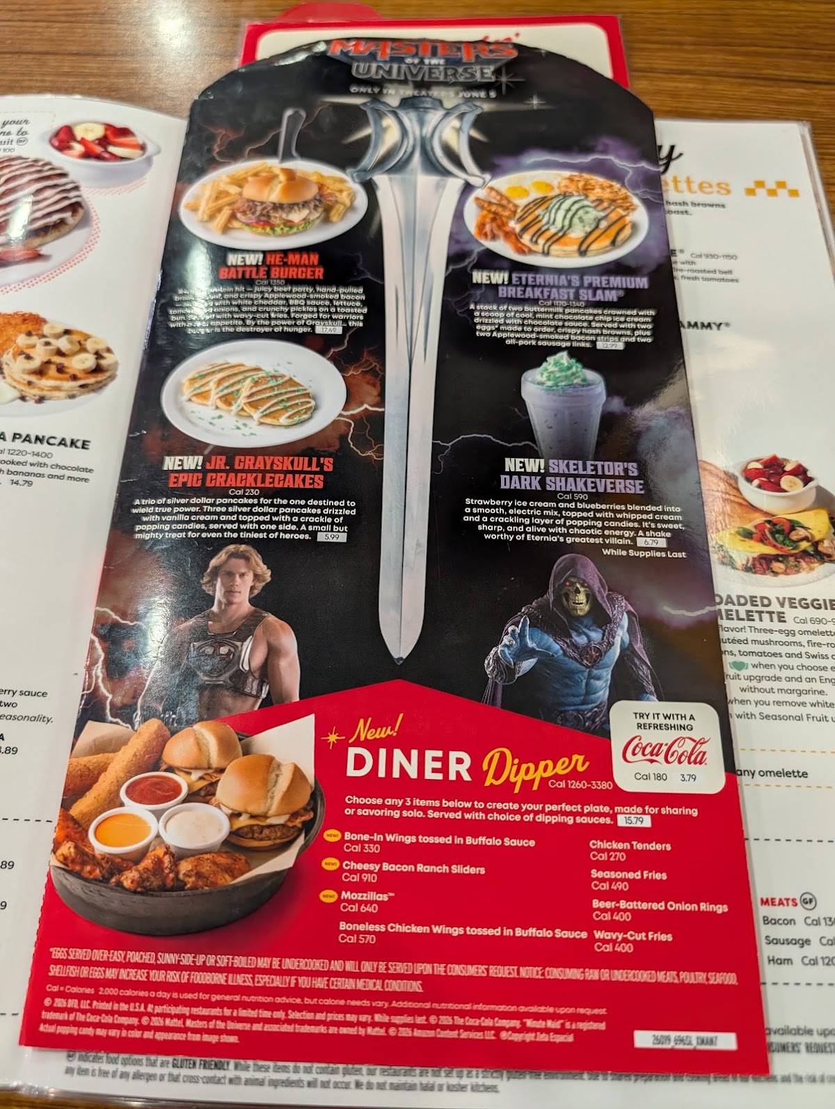 Denny's Restaurant меню