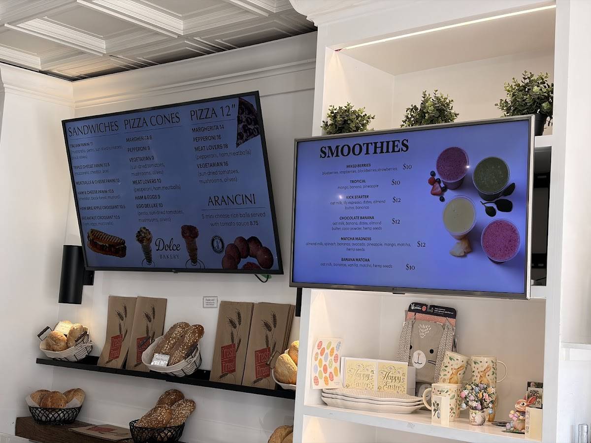 Dolce Bakery меню