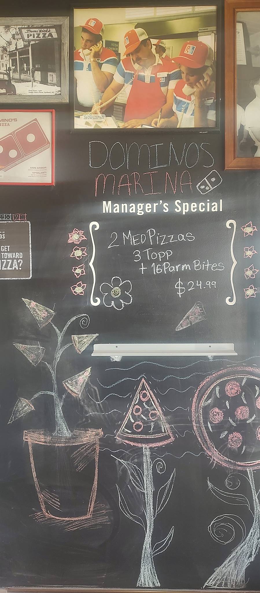 Domino's Pizza меню
