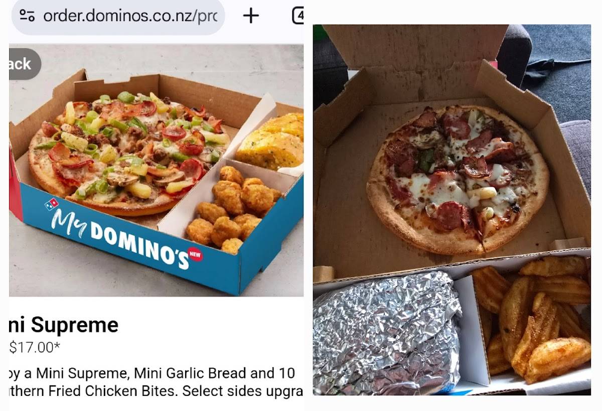 Domino's Pizza Mount Eden меню