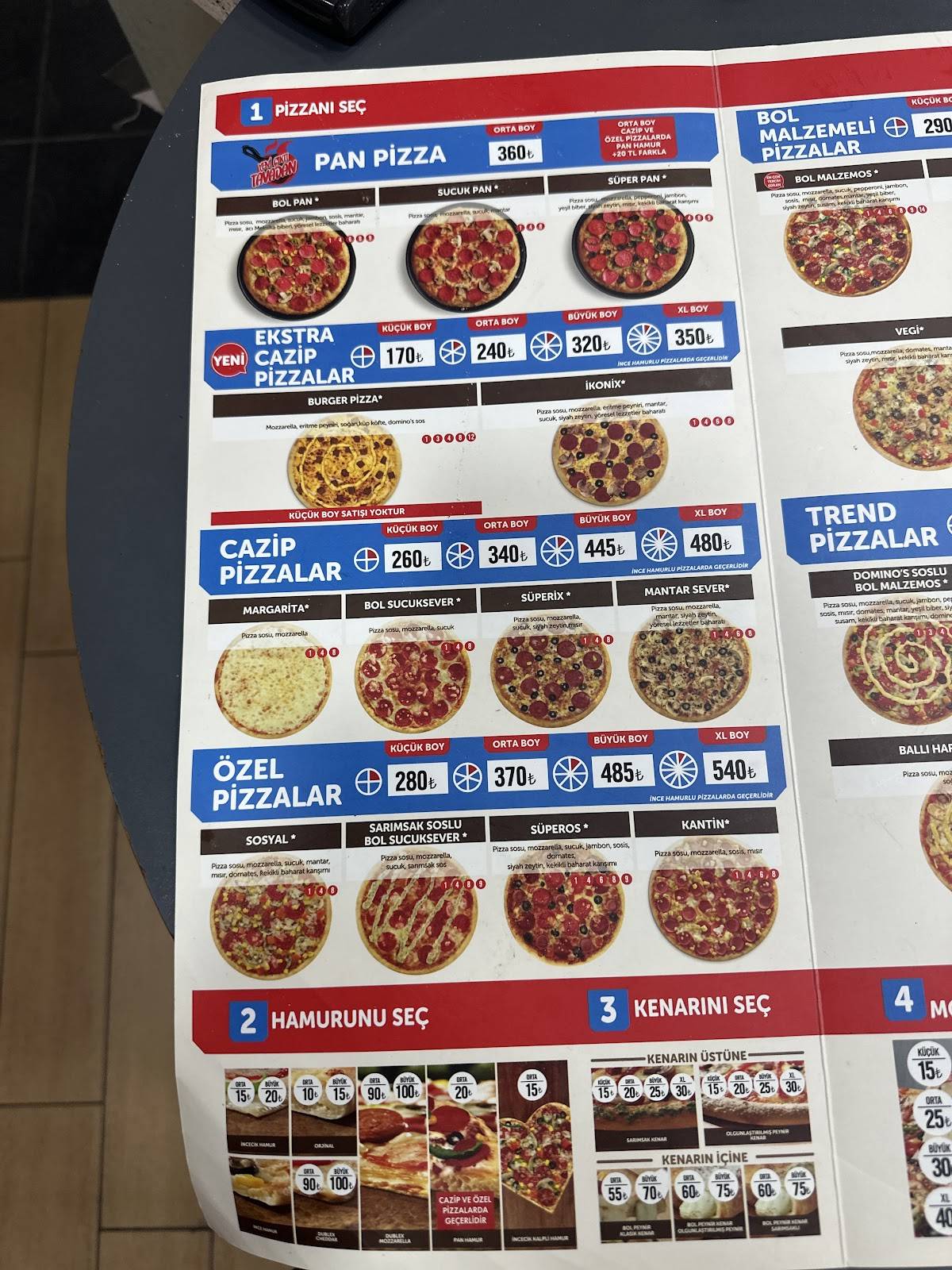 Domino's Pizza Şirinevler меню