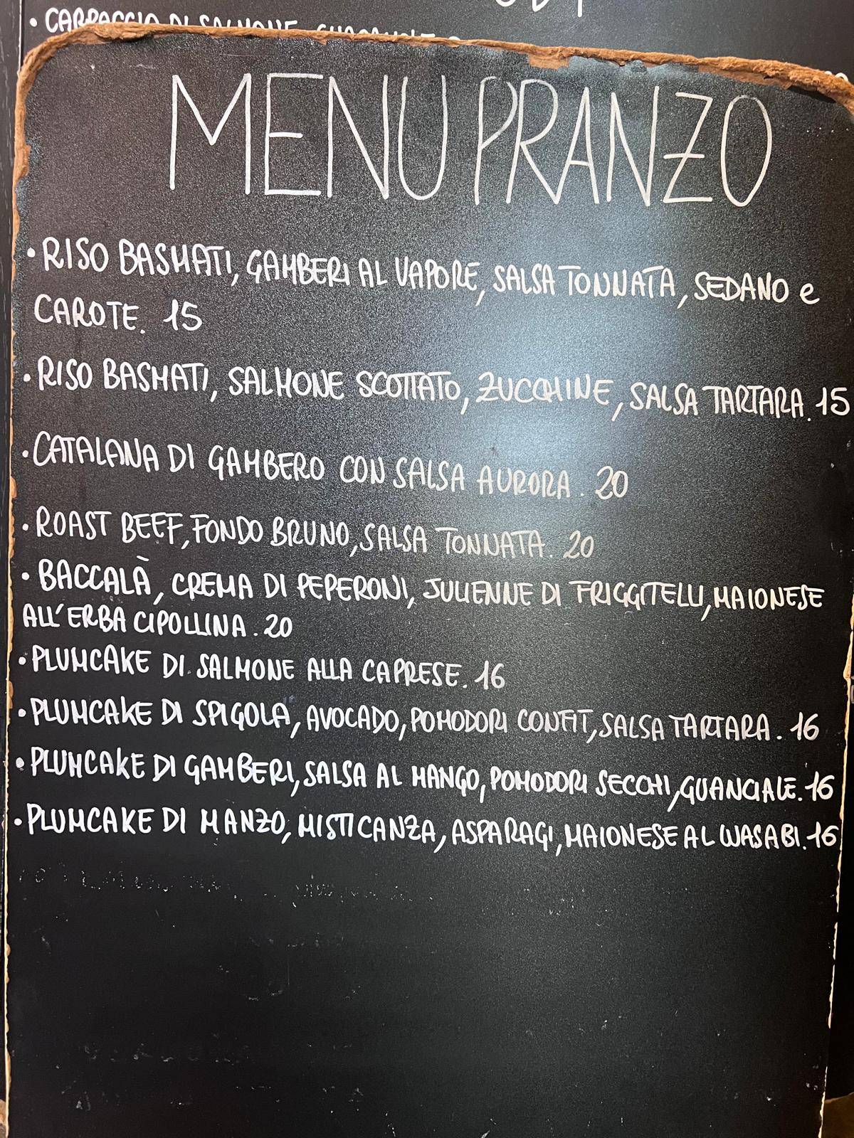 Downing Square Tartare Bar меню