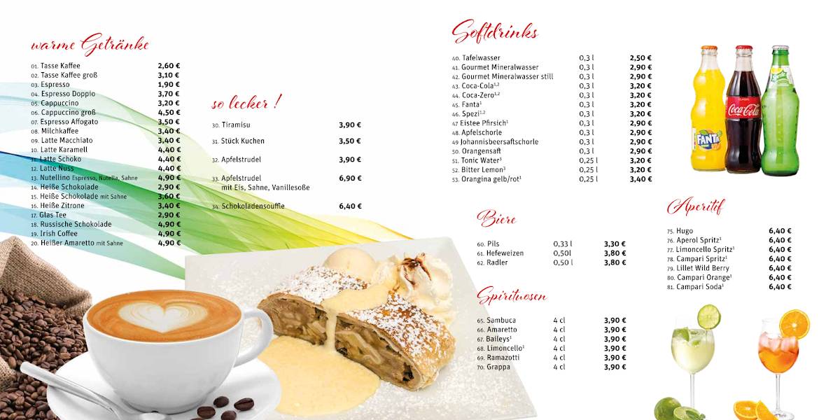 Eiscafé Italia меню