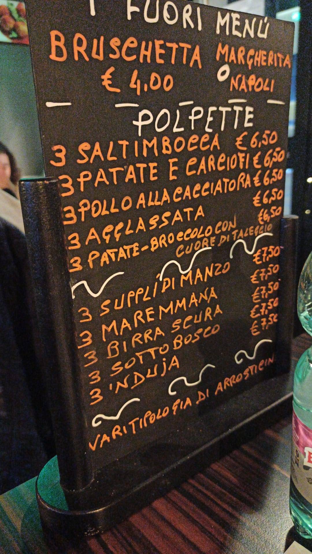 El Borracho Roma меню