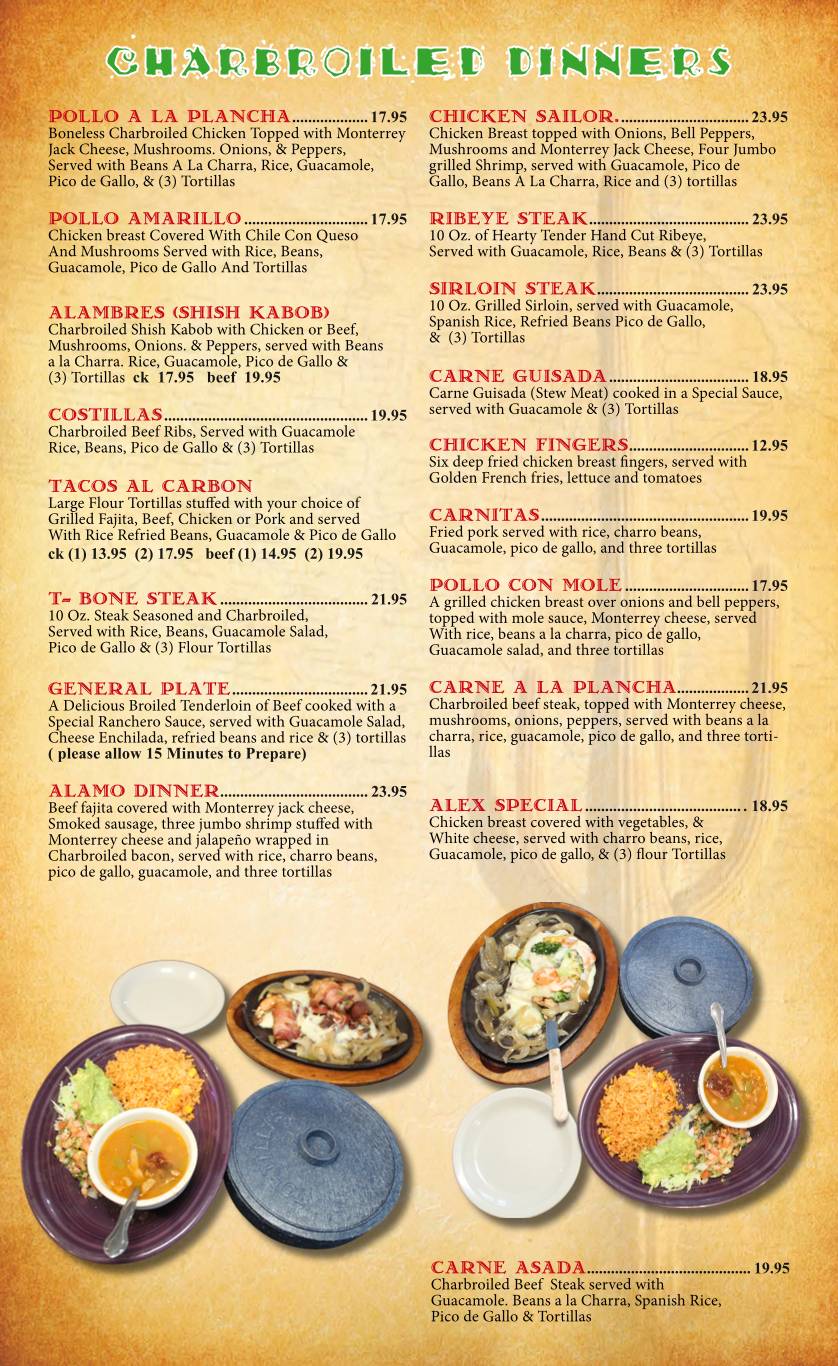 El Rincon меню
