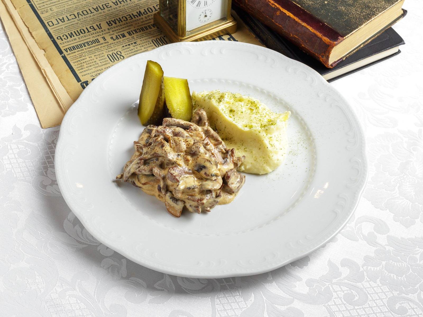 The Feodor Dostoevsky restaurant Saint Petersburg меню