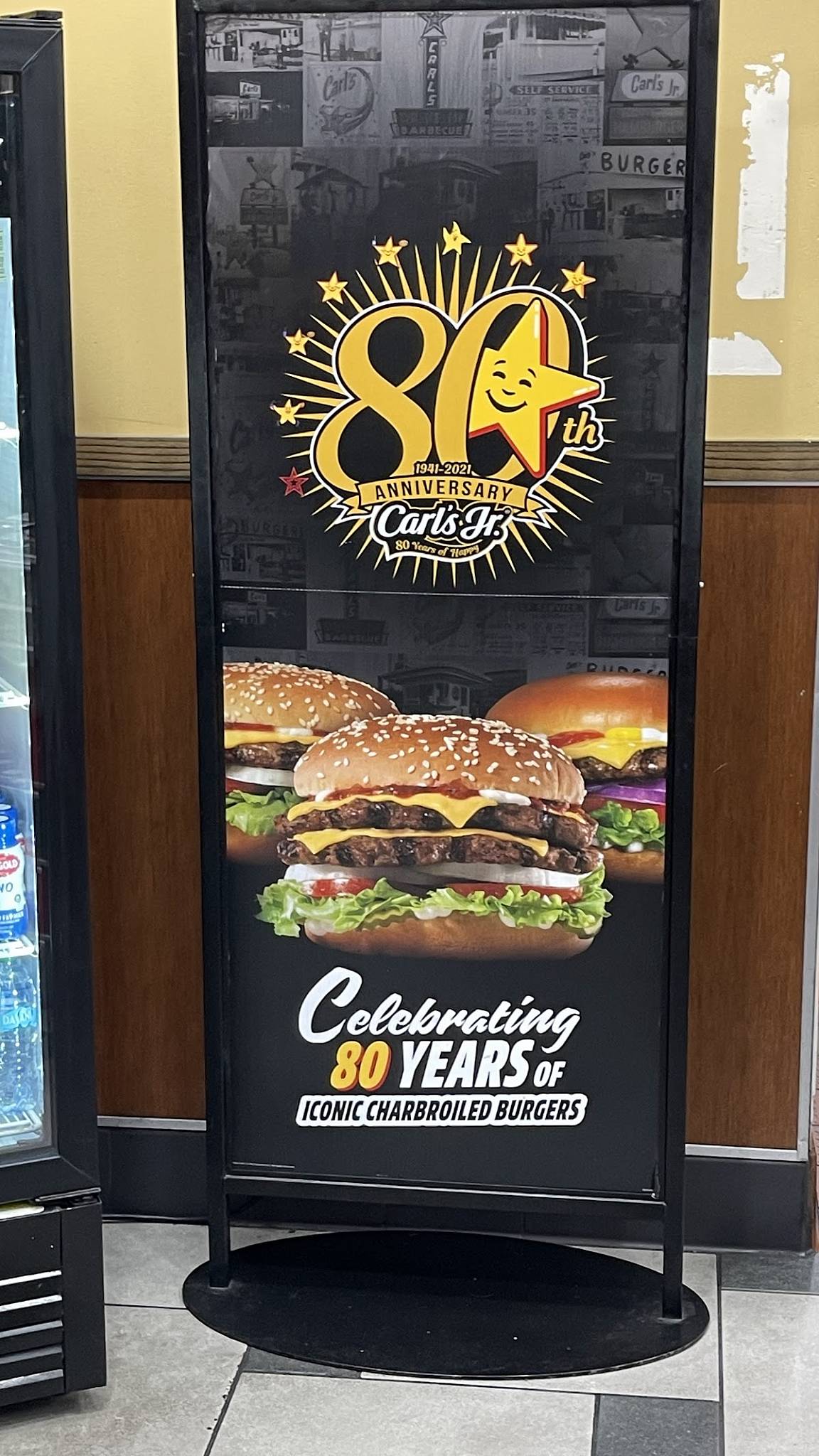 Carl's Jr. меню