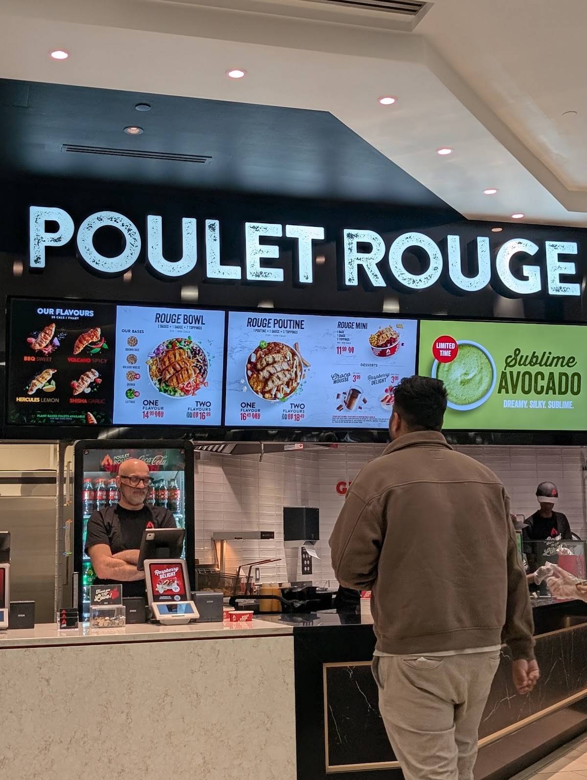 Poulet Rouge меню