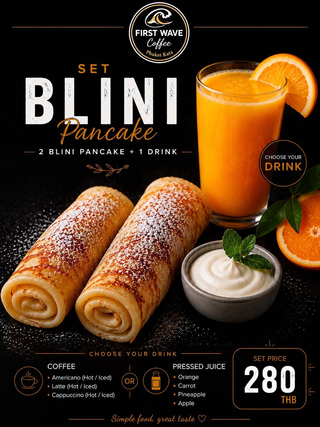 First Wave Coffee меню