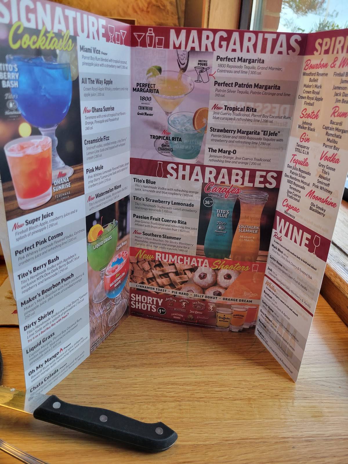 Applebee's Grill + Bar меню