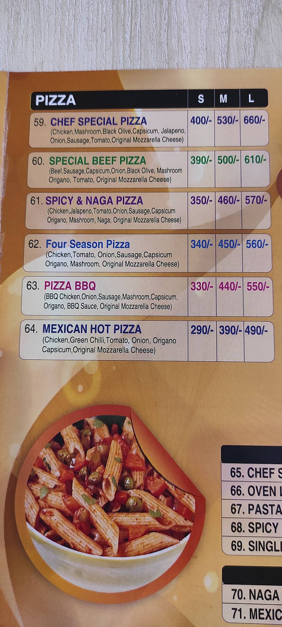 Food Ranger Restaurant меню