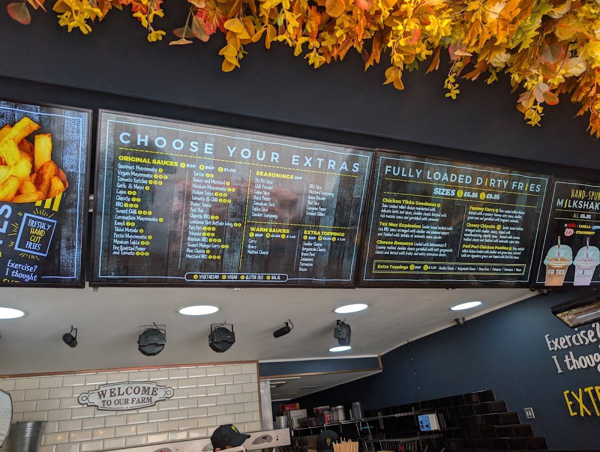 Frites-Lothian Road меню
