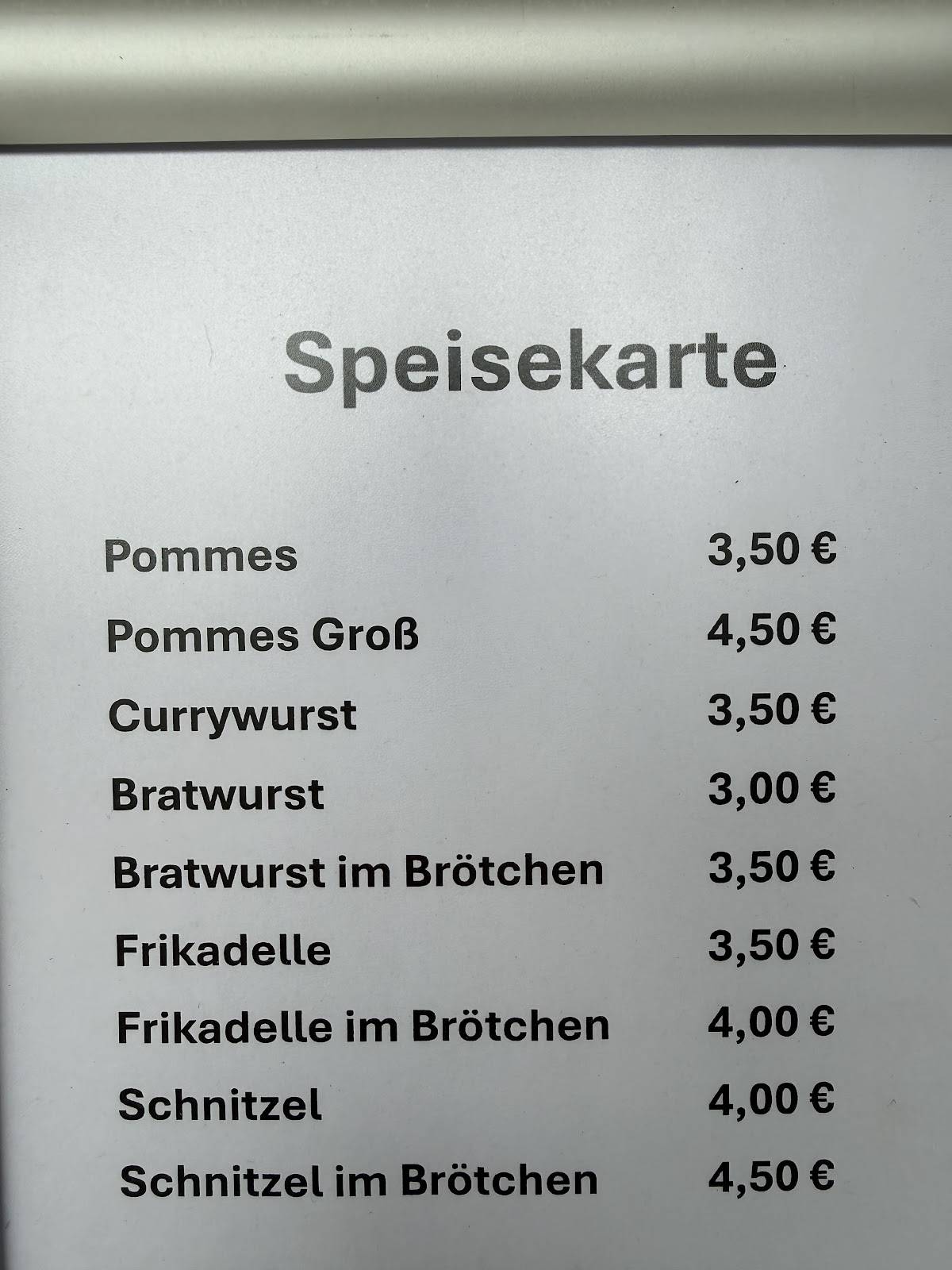 Frittenschmiede меню