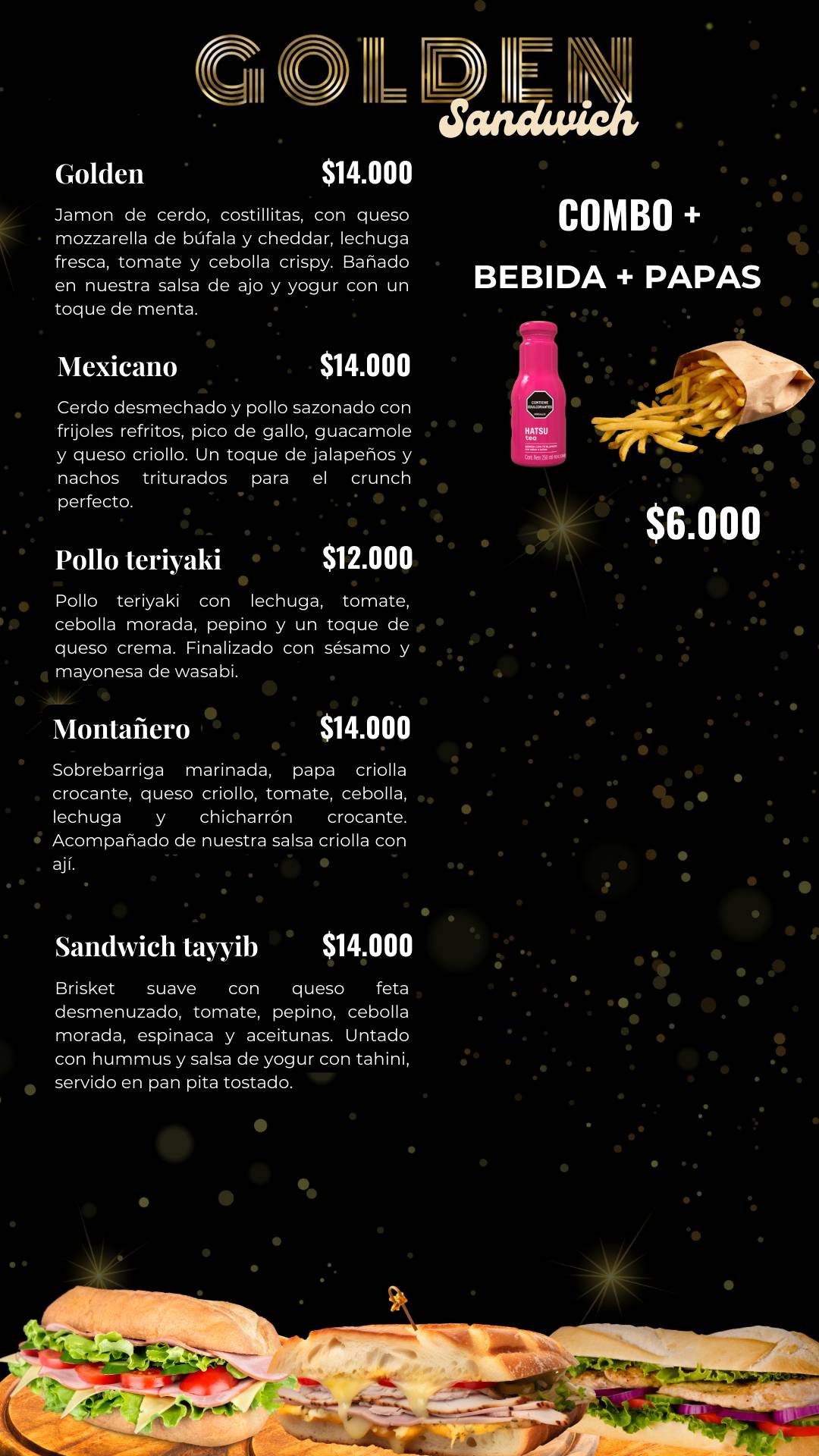 GOLDEN GRILL меню