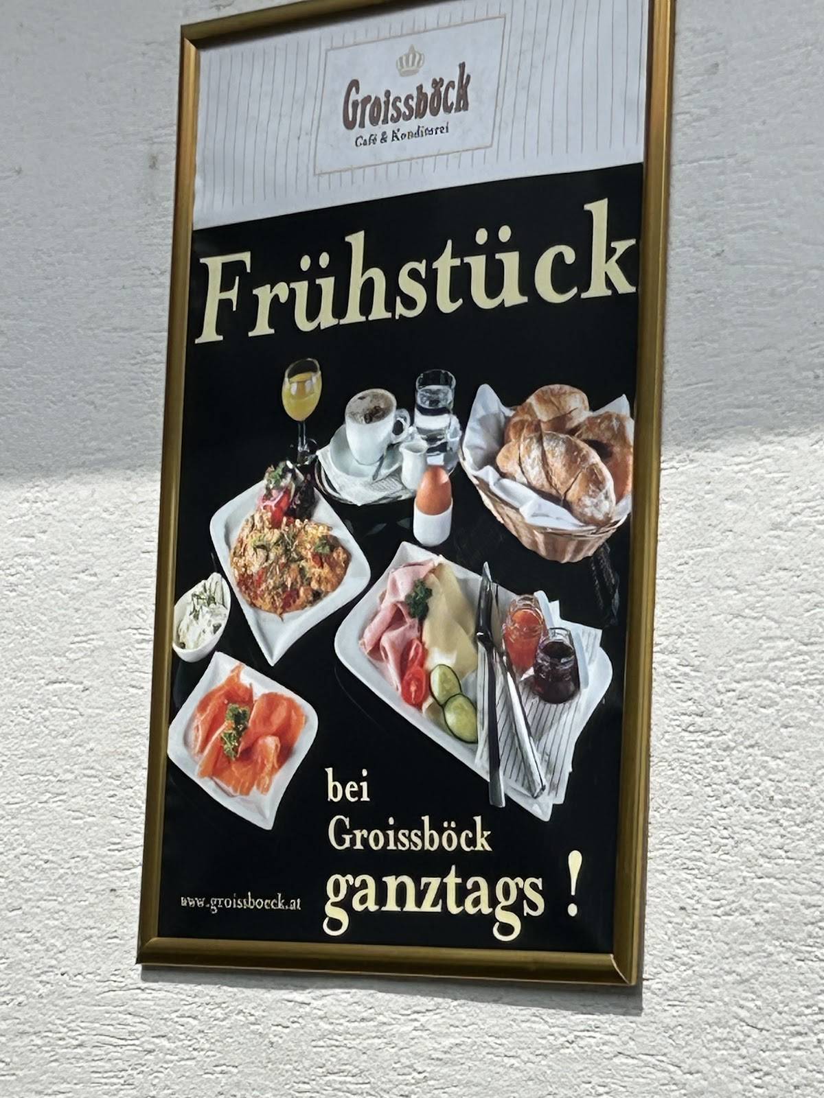Groissböck Zentrale меню