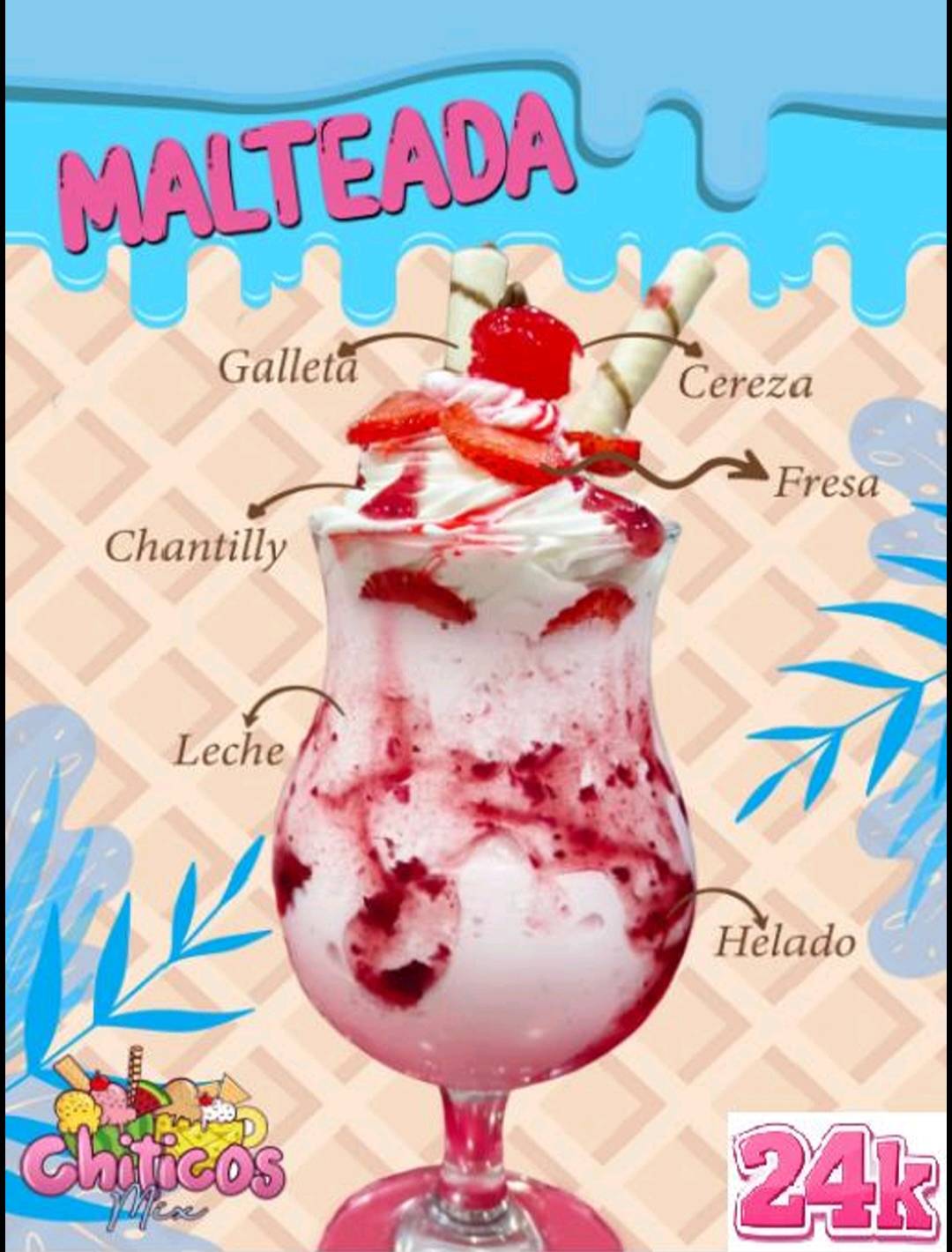 Heladería y Frutería Chiticos Mix меню
