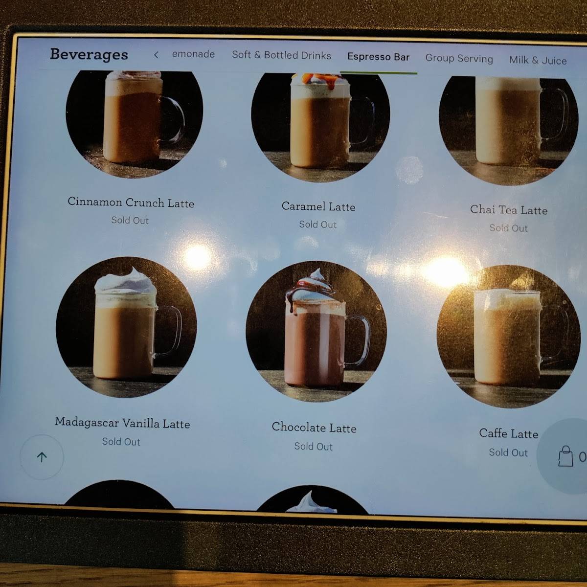 Panera Bread меню