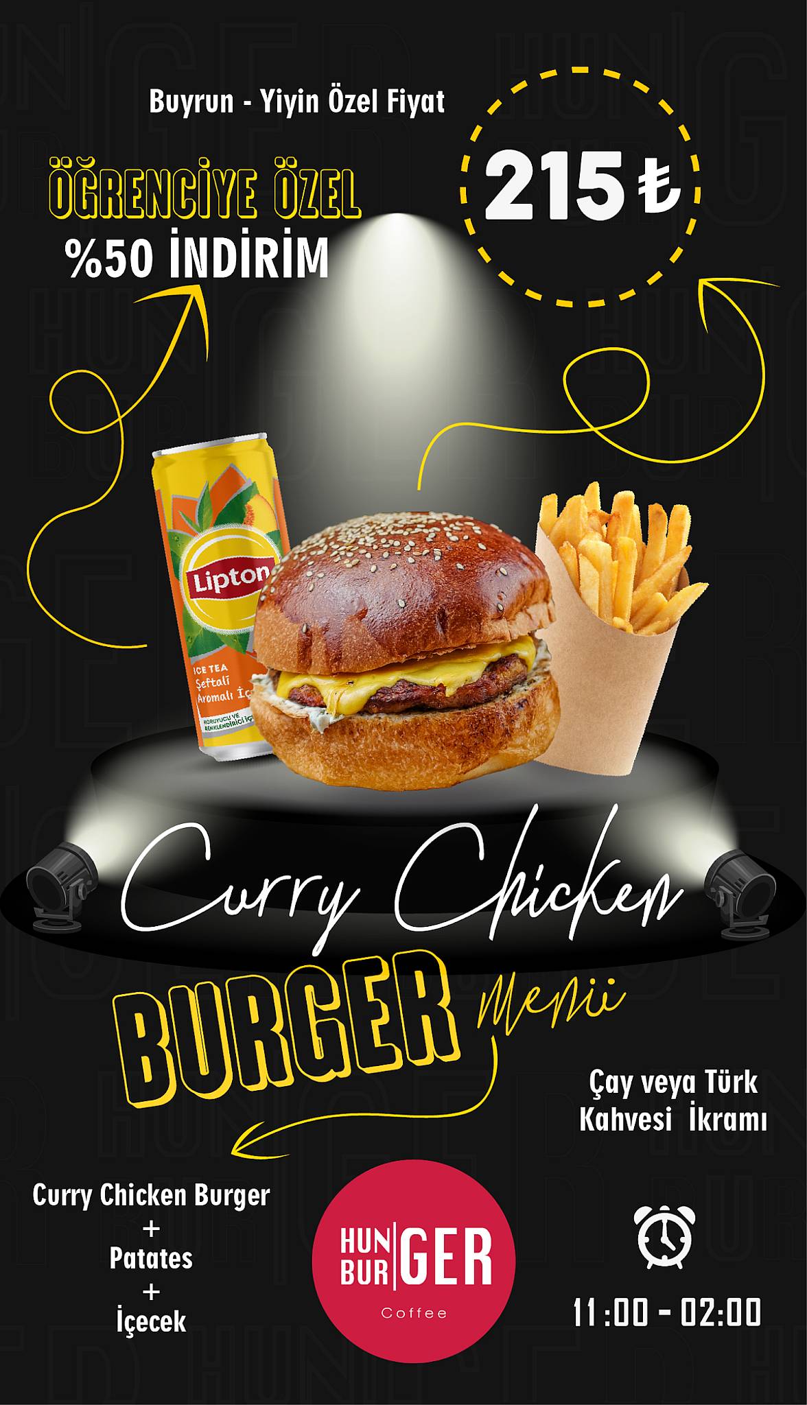 Hunburger меню