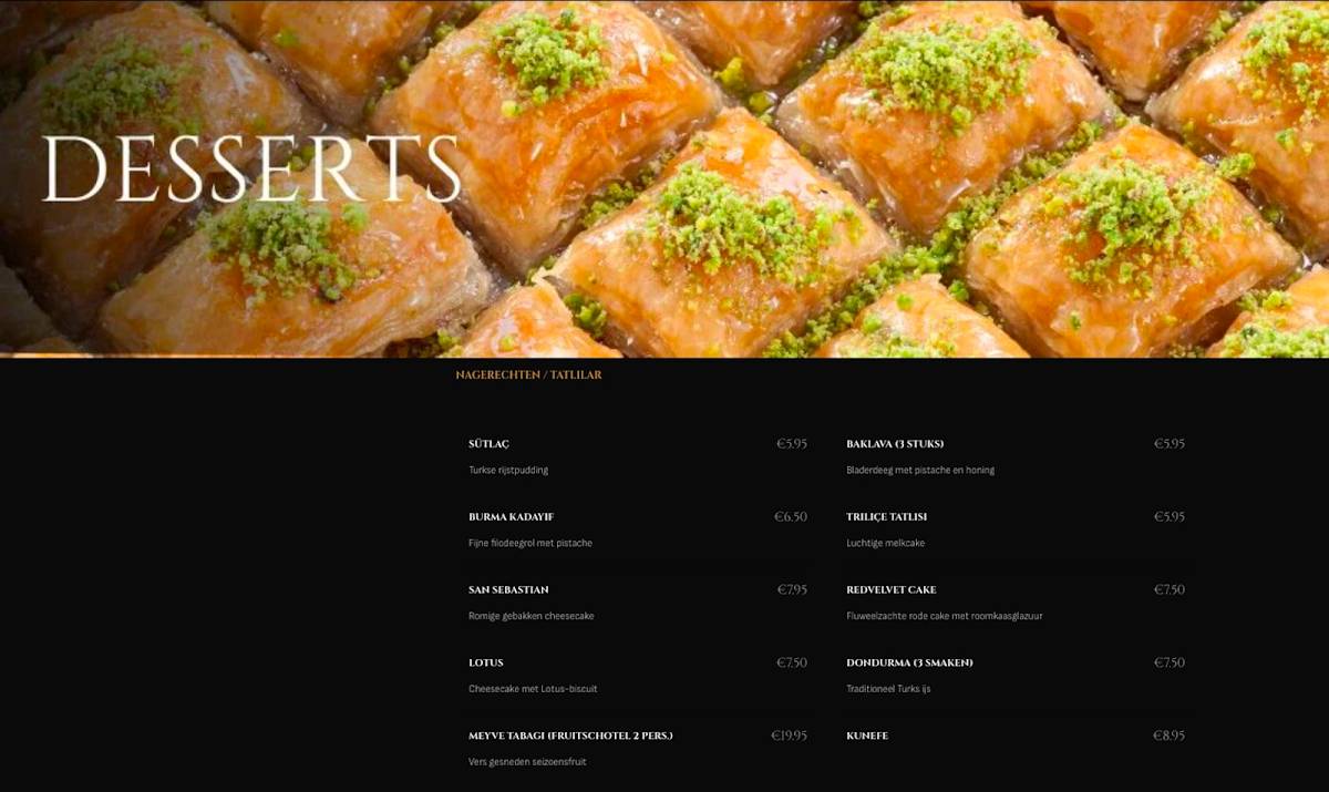 IQRAM Restaurant меню