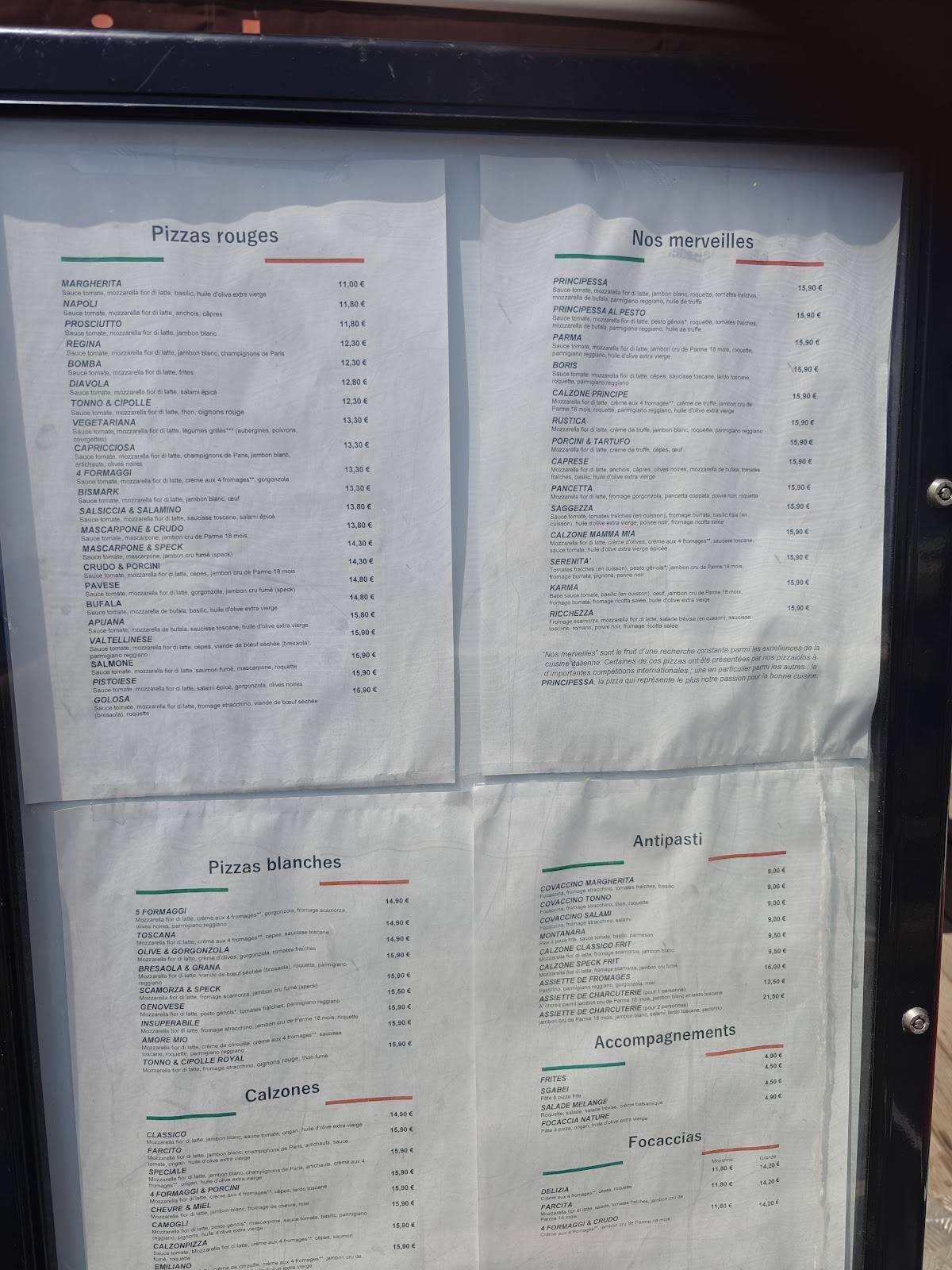 Il Pizzaiolo меню