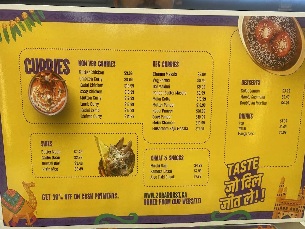 Indian Roti House Indian Dosa House меню
