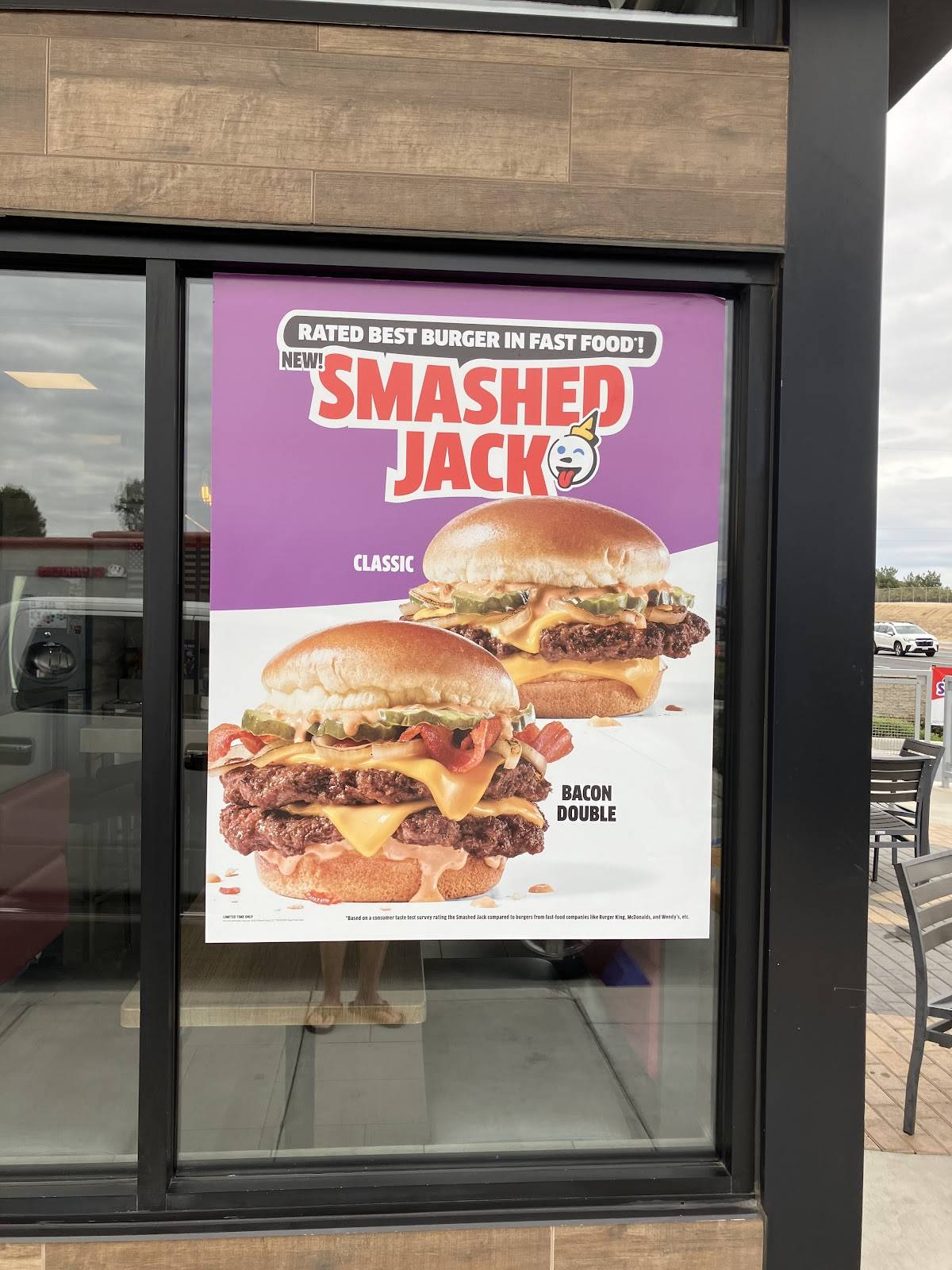 Jack in the Box меню