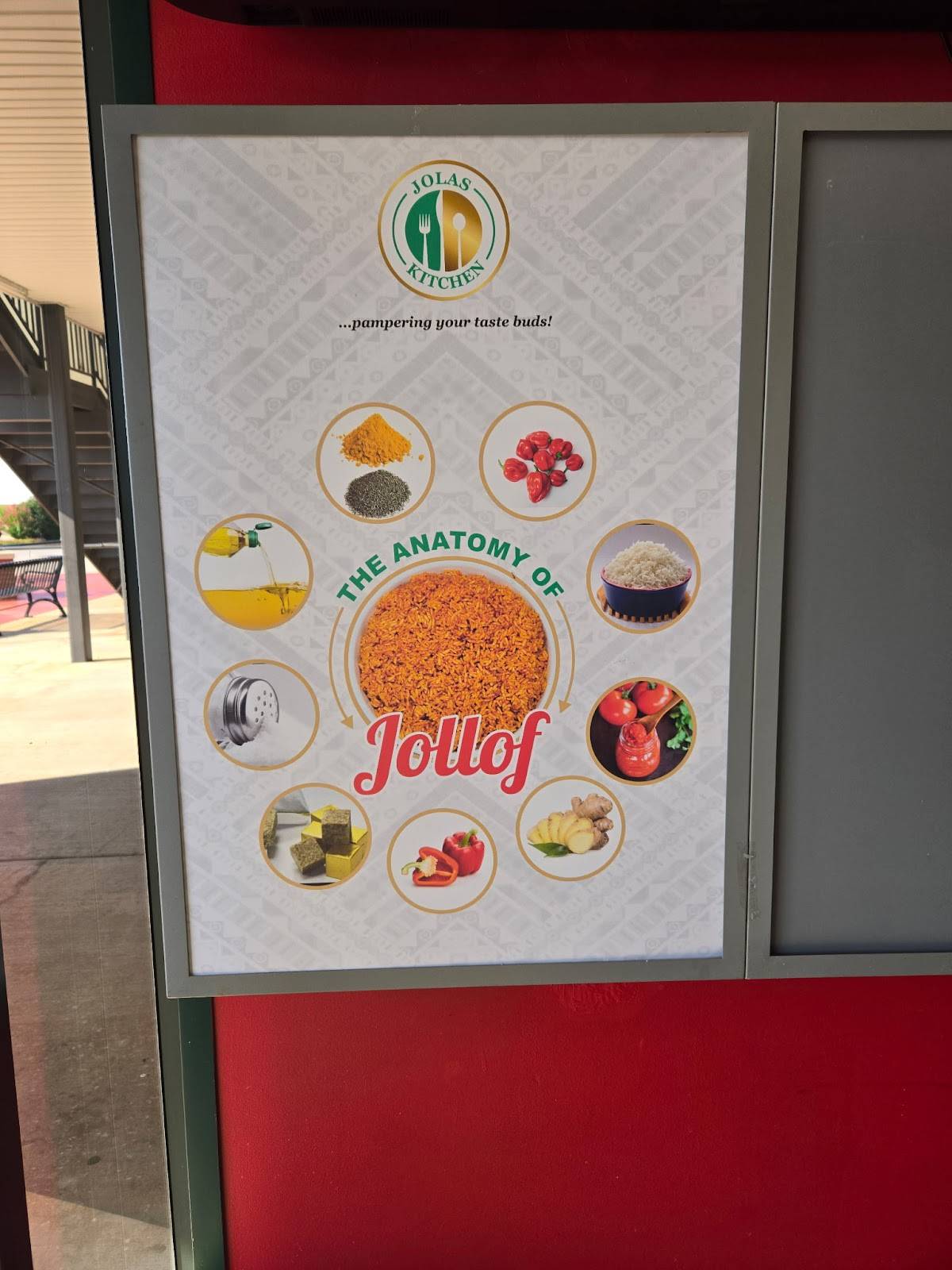 Jolas Kitchen - Authentic African Food Catering and Foodtruck Company меню