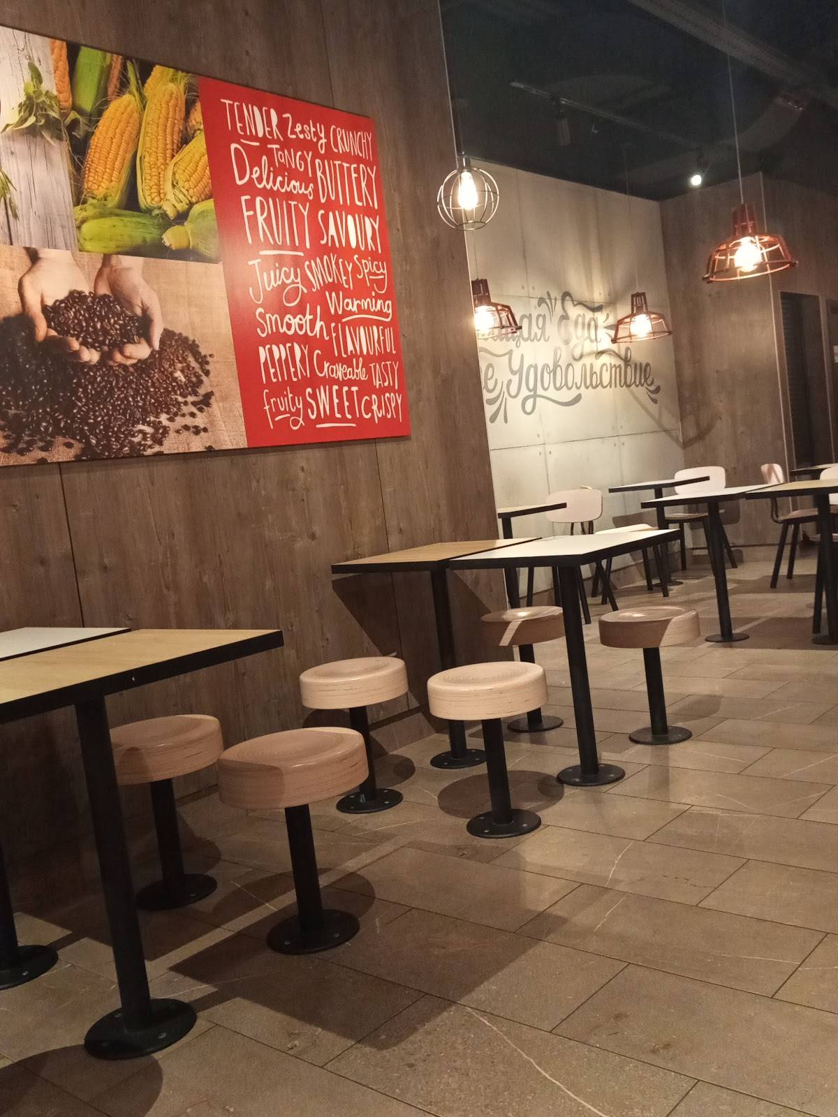KFC меню