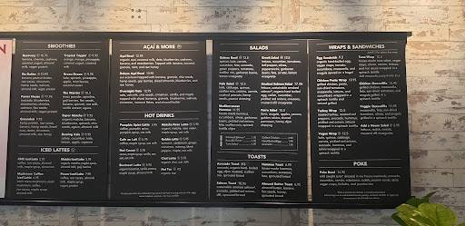 Kale Me Crazy Health food restaurant Decatur меню