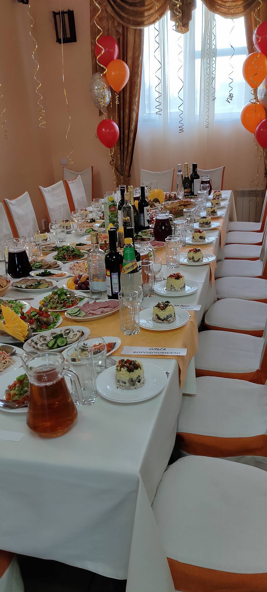 Каспий меню