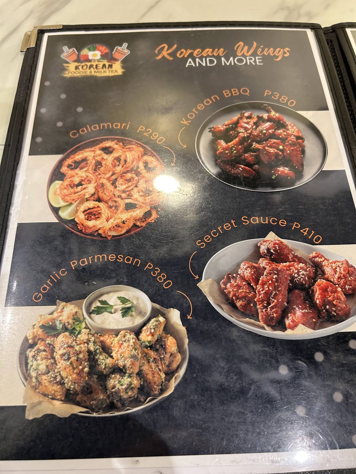 Korean Foodie Sta. Rosa меню