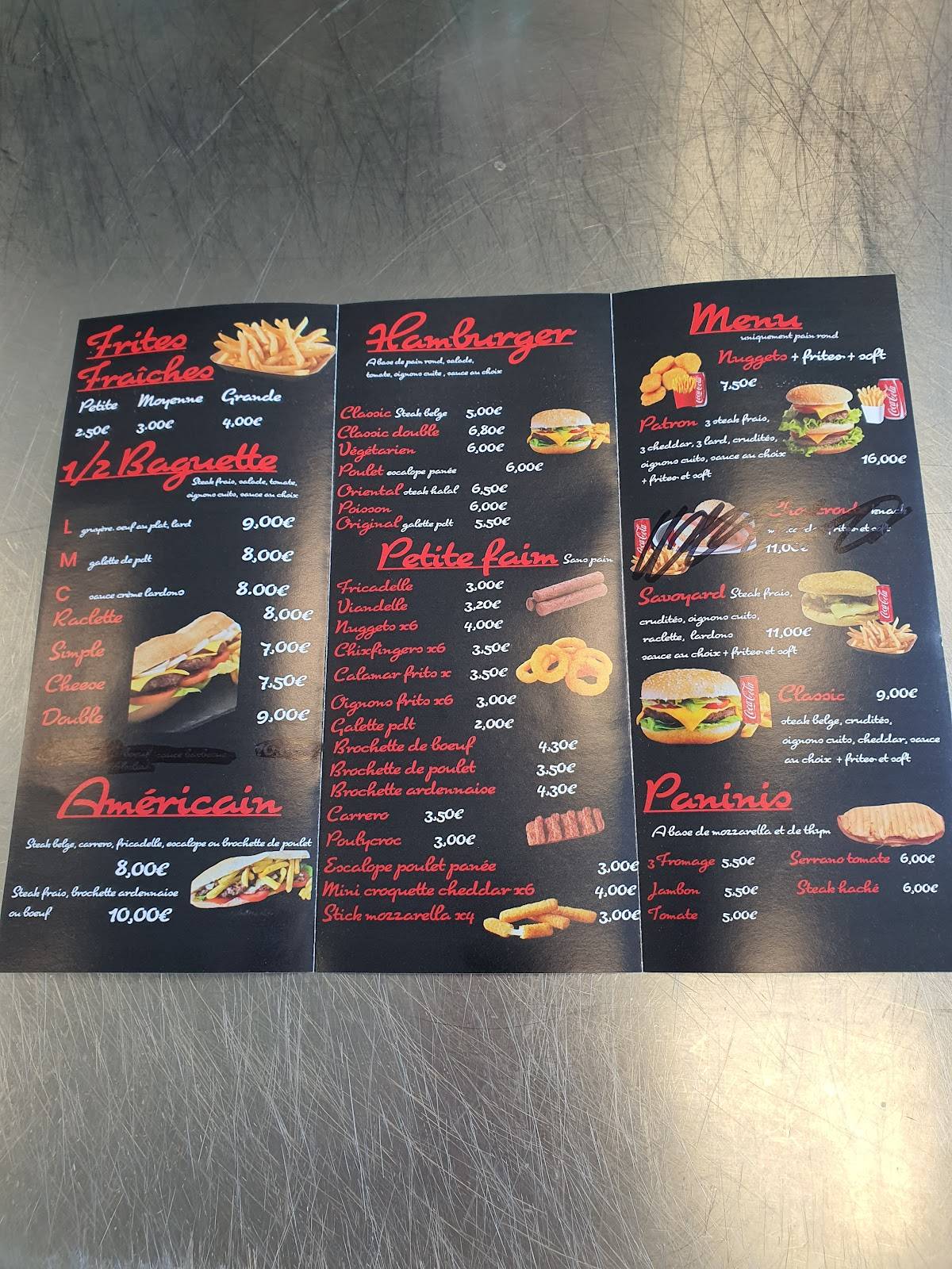 LMC' Frites меню