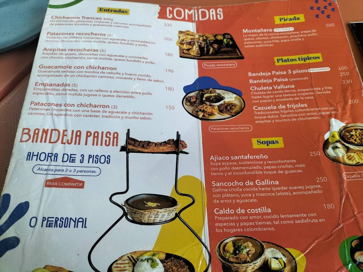 La Bodeguita de Parceros меню