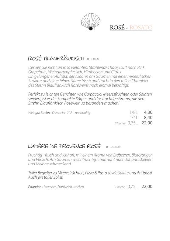 La Perla Ristorante Pizzeria меню
