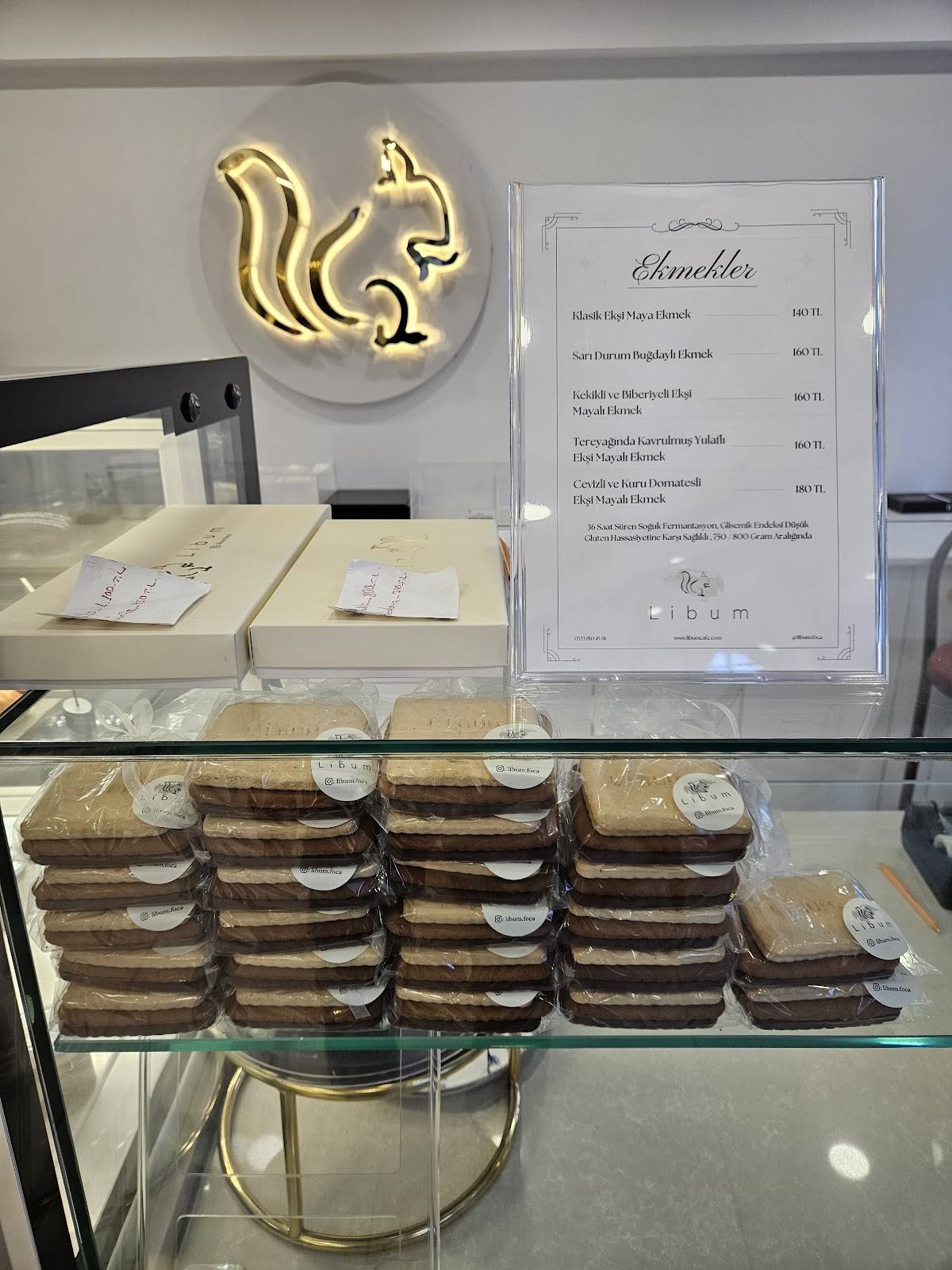 Libum Foça Cafe&Patisserie меню