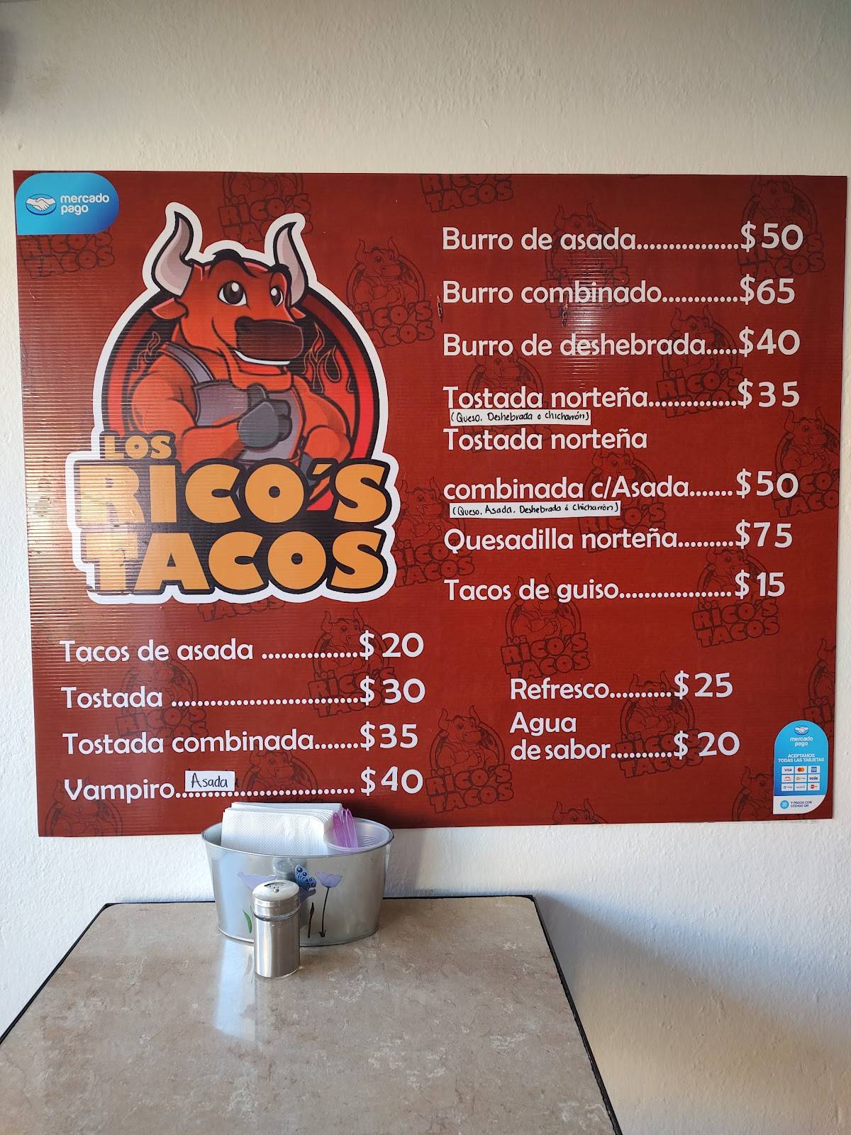 Los Ricos Tacos меню