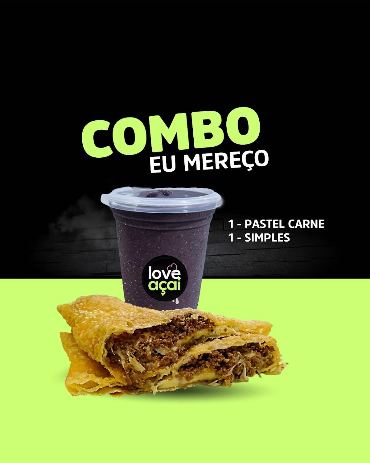 Love Açaí меню