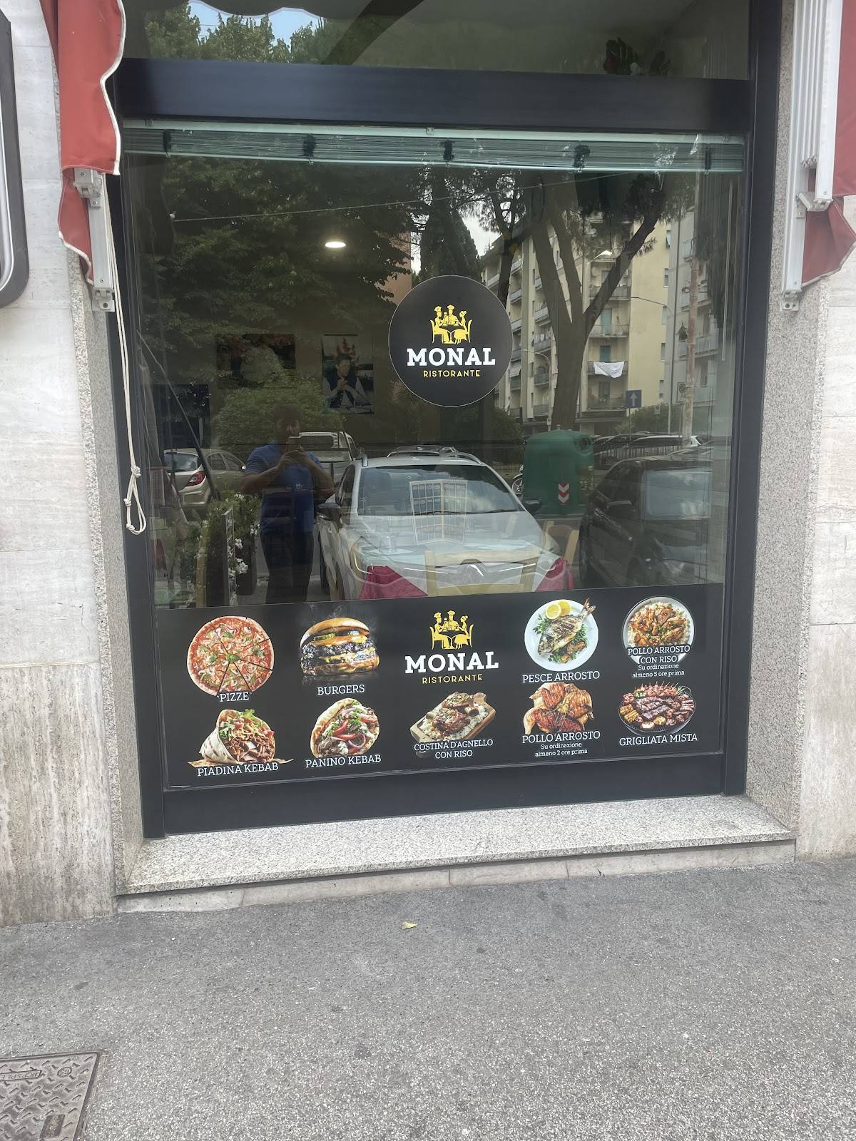 MONAL RISTORANTE меню