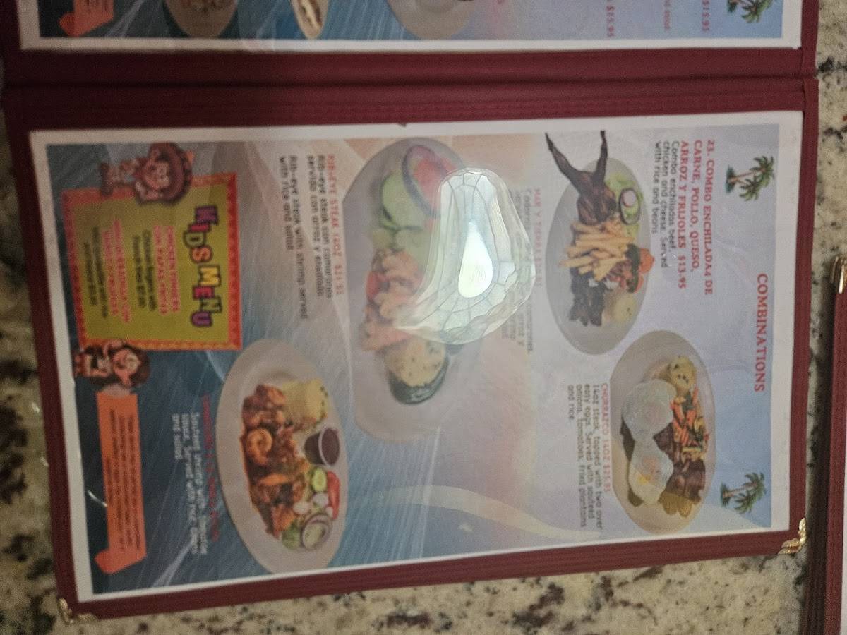 Mar-Y-Sol Restaurant Salvadoran меню