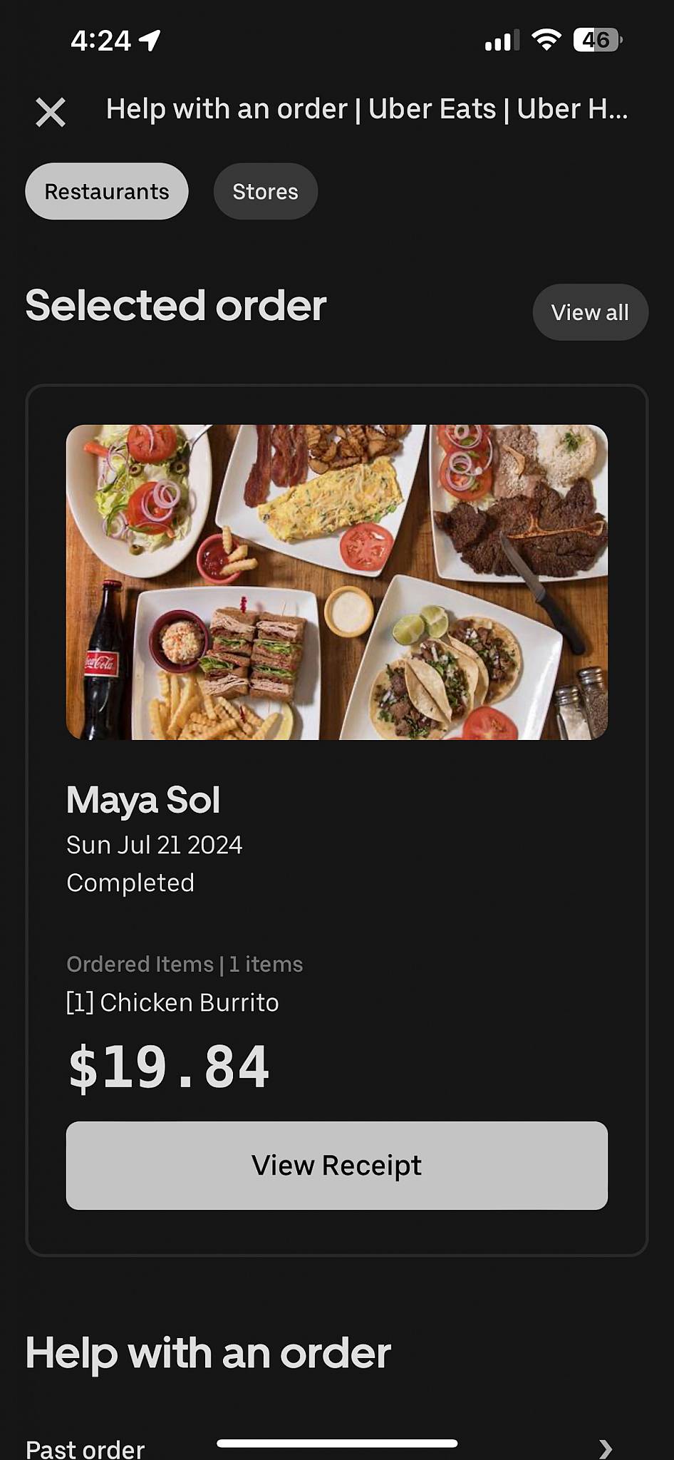 Maya Sol Mexican Grill меню