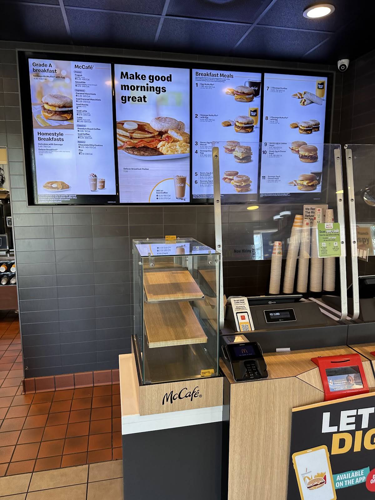 McDonald's меню