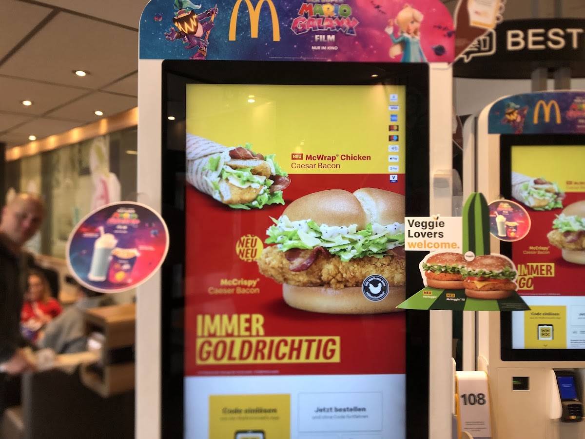 McDonald's меню