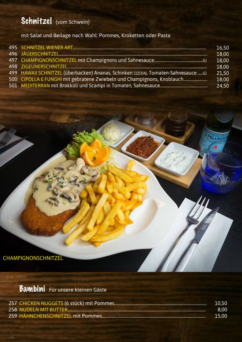 Mediterran меню