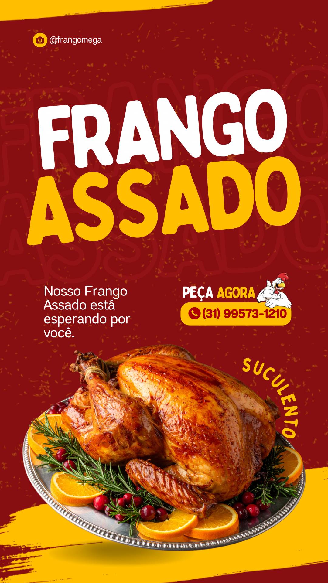 Mega Frango меню