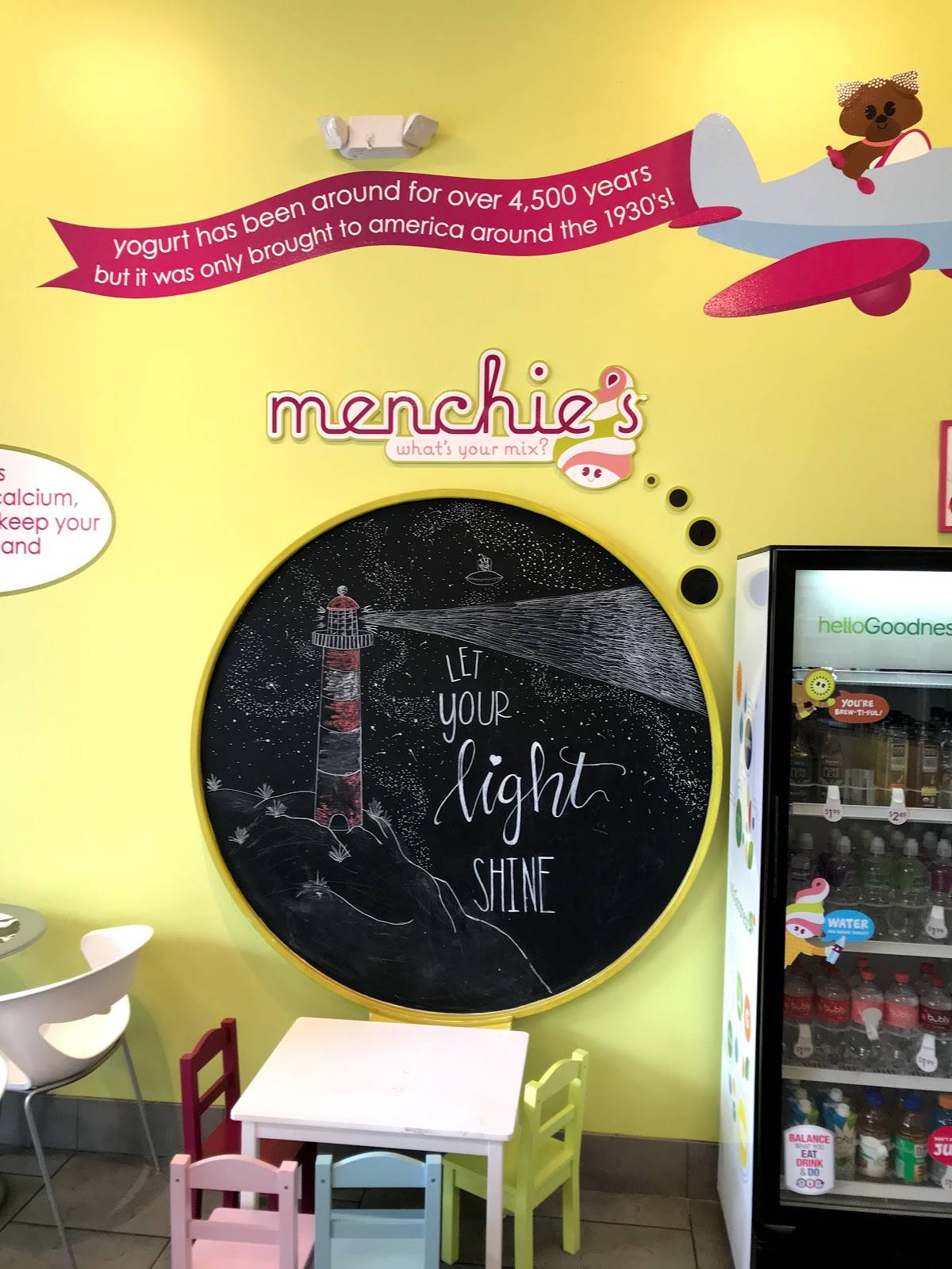 Menchie's Frozen Yogurt меню