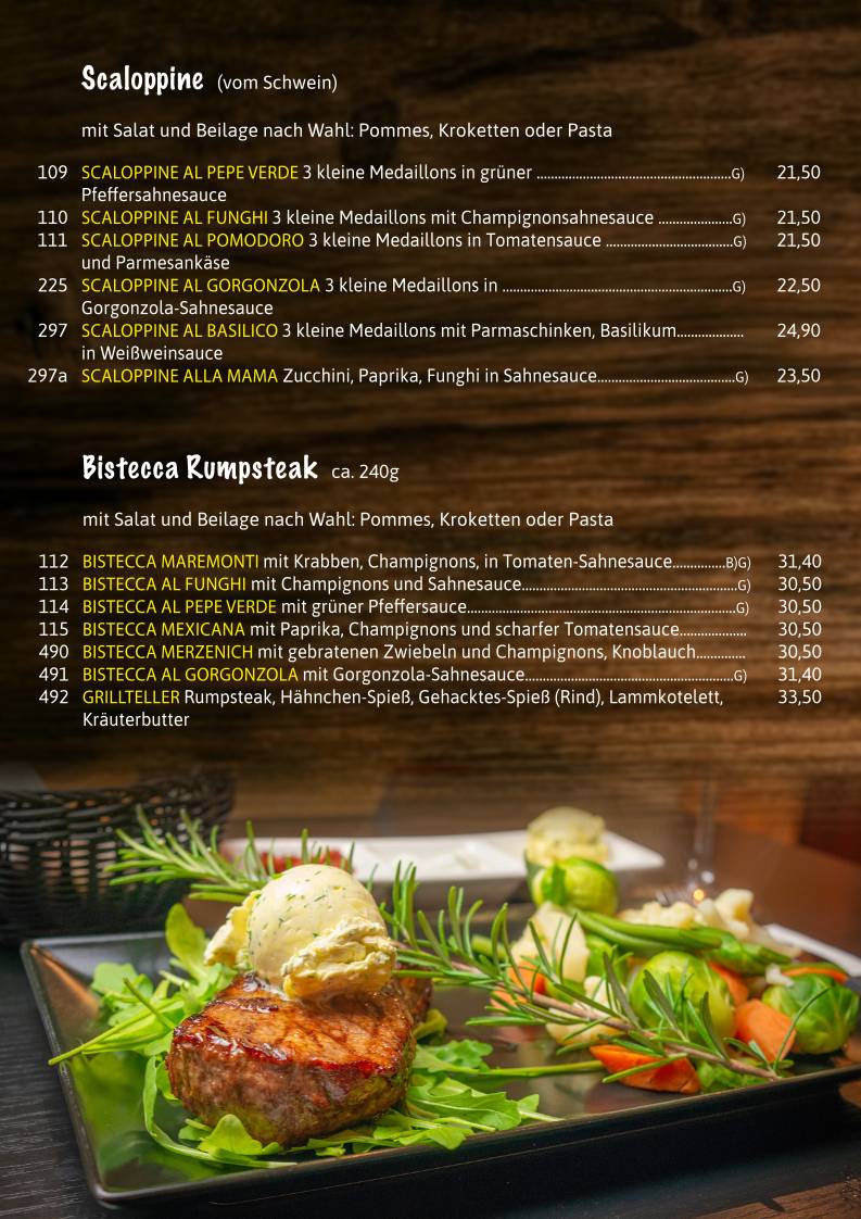 Mediterran меню