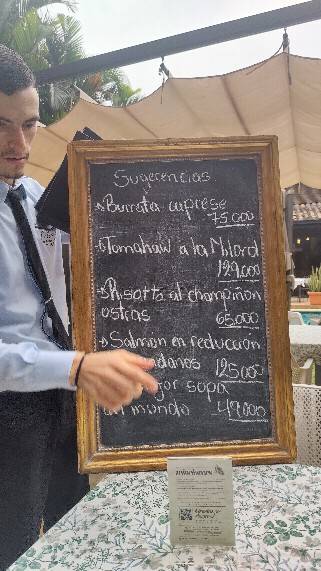 Milord Restaurante меню