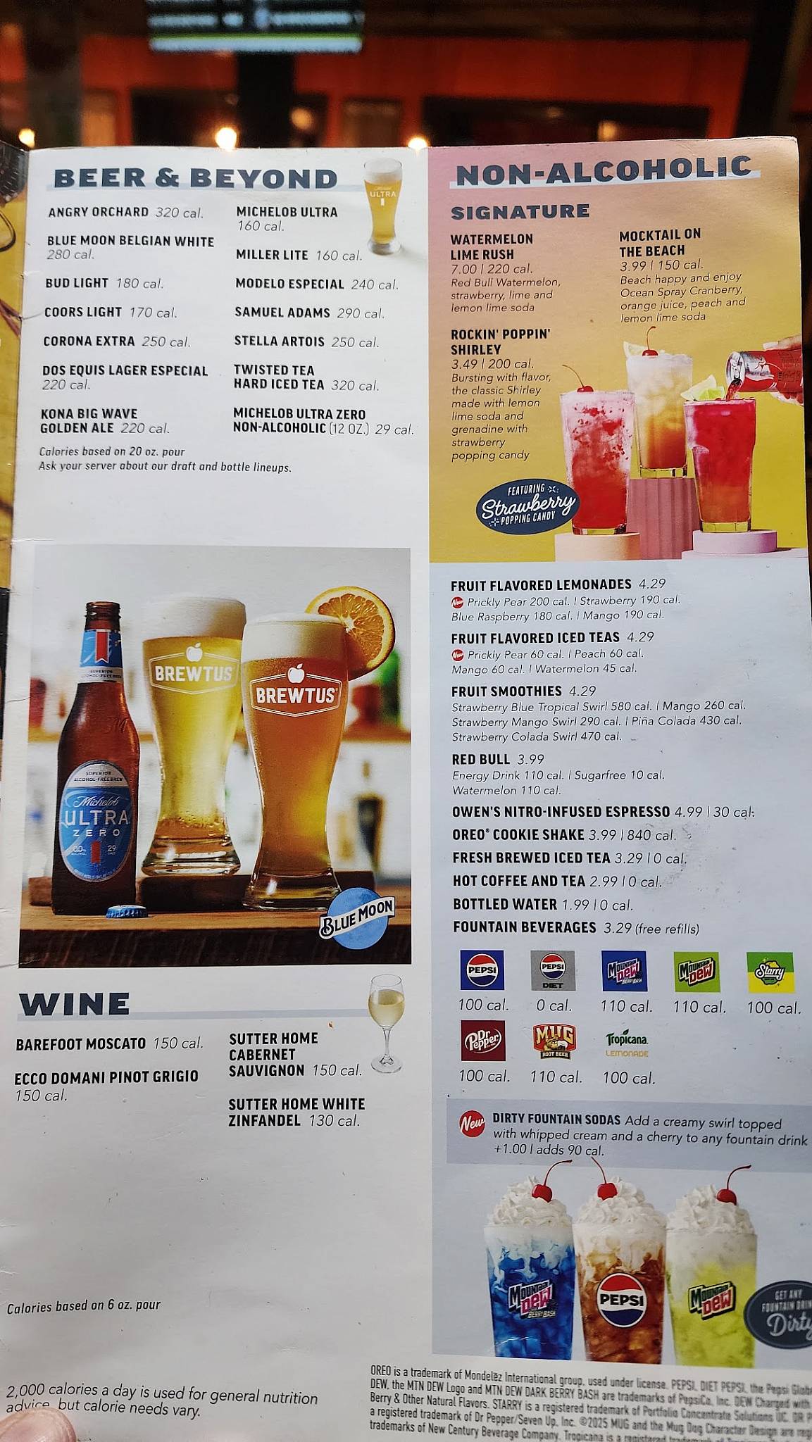 Applebee's Grill + Bar меню